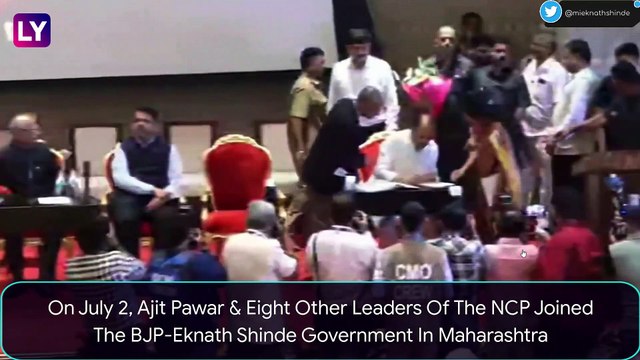 Maharashtra: Sharad Pawar’s NCP Files Disqualification Petition Against Nine MLAs Including Ajit Pawar As They Join BJP-Eknath Shinde Government