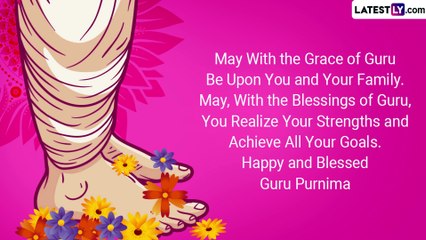 Guru Purnima 2023 Messages: Positive Quotes, Sayings, Images & Wallpapers To Share on Vyasa Purnima