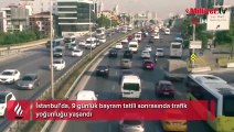 Bayram tatili sonrası İstanbul trafiğinde son durum
