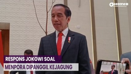 Скачать видео: Menpora Dito Ariotedjo Dipanggil Kejagung, Ini Respons Presiden Jokowi