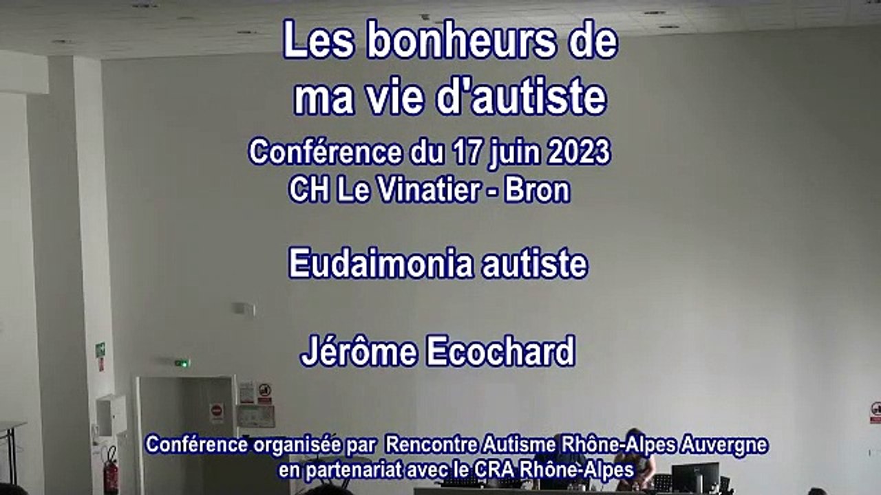 Jérôme Ecochard : Eudaimonia autiste
