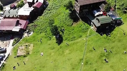 Ayder Yaylası'na Kurban Bayramı'nda 100 Bine Yakın Turist Ziyaret Etti