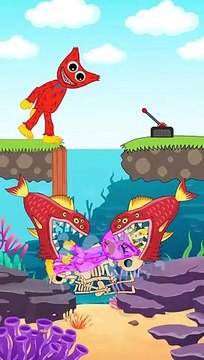 TOP 3 Best Animations In The World With Huggy Wuggy And Kissy Missy #40 _ #shorts