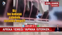 Yer: Esenyurt! Sakatat ve derileri tütsüleyip pencere önüne koydular, vatandaşlar isyan etti