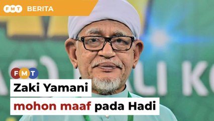 Zaki Yamani mohon maaf kepada keluarga Hadi