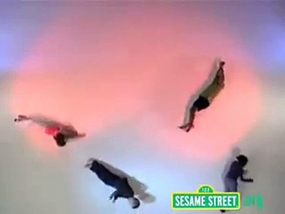 Sesame Street Overhead Letter V