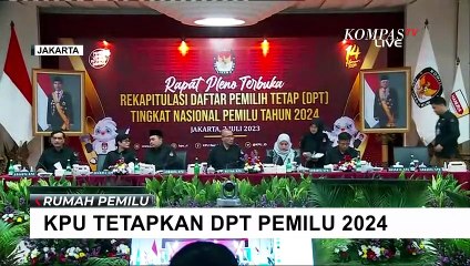 KPU Tetapkan DPT Pemilu 2024, Didominasi Milenial dan Generasi Z
