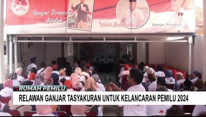 Relawan Ganjar Pranowo Gelar Tasyakuran di Jakarta Selatan