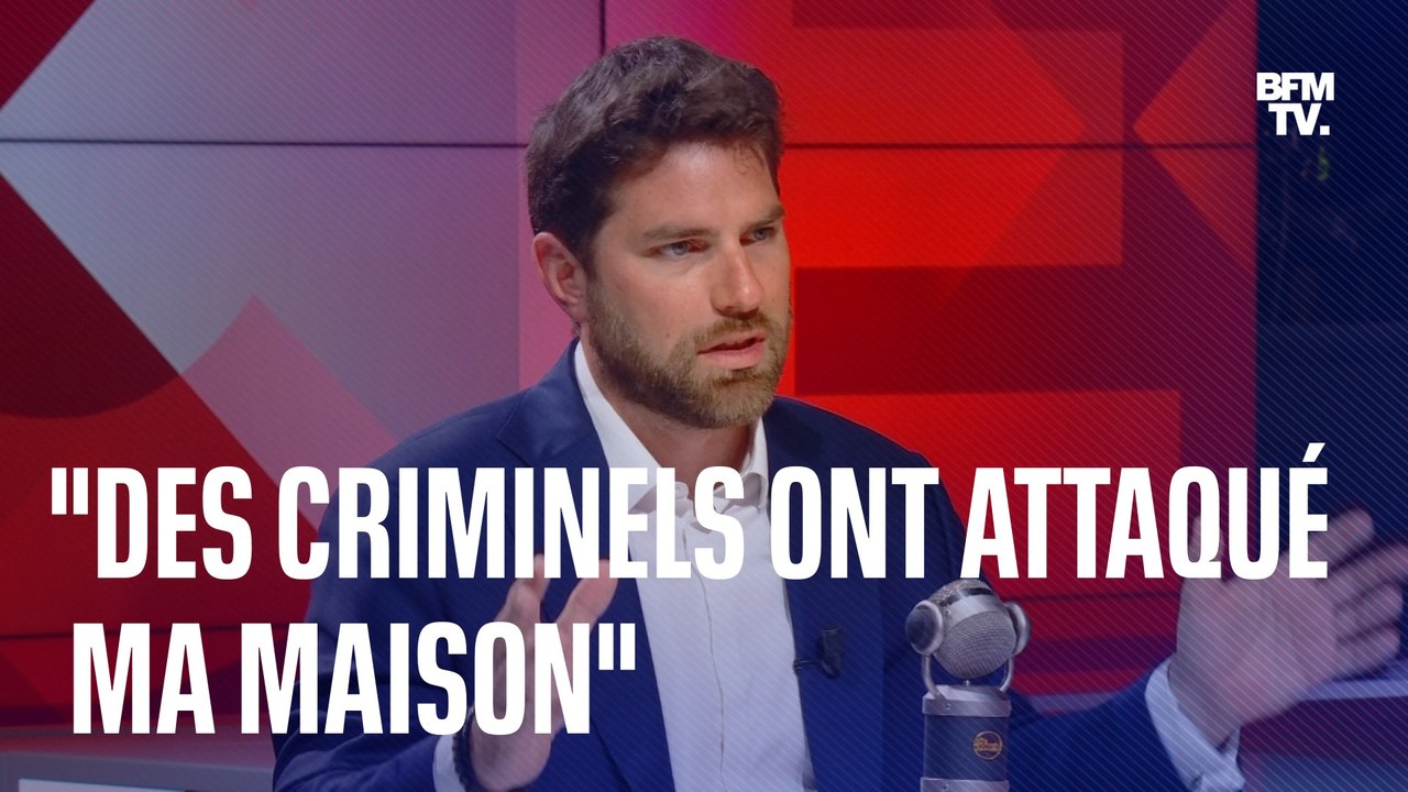 Vincent Jeanbrun, maire LR de l'Haÿ-les-Roses: "Des criminels ont attaqué ma maison avec une voiture-bélier"
