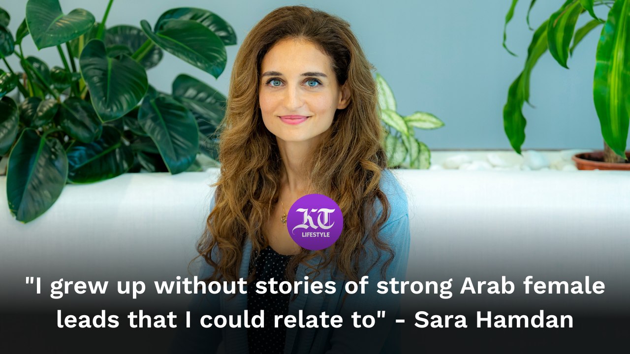 "I grew up without stories of strong Arab female leads that I could relate to" - Sara Hamdan