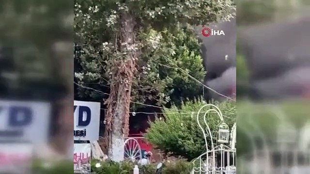 Un incendie dans un restaurant provoque la panique