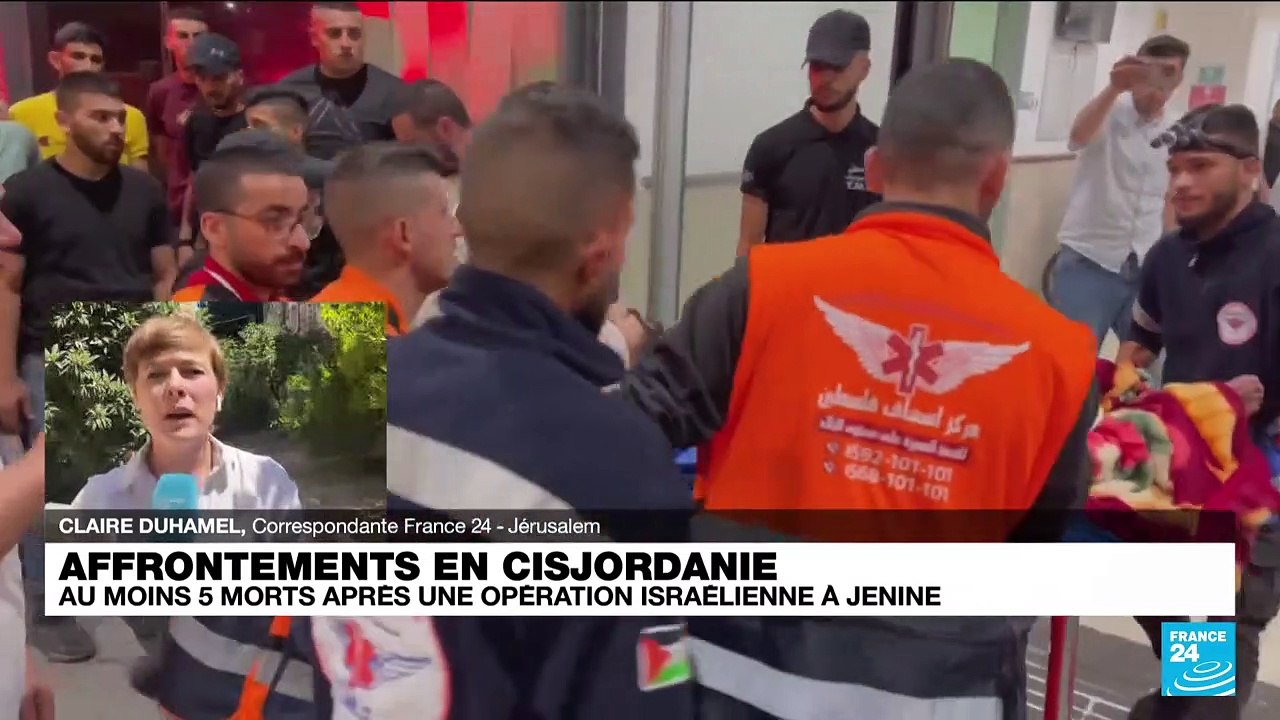 Affrontements en Cisjordanie : "des frappes aériennes contre le camp de réfugiés de Jénine"