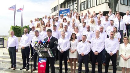 TK hnutia Republika - predstavenie kandidátky