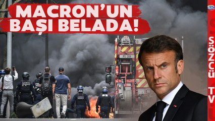 Ve Macron O Emri Verdi Düğmeye Bastı! Fransa'da Sokaklar İçin Yeni Talimat