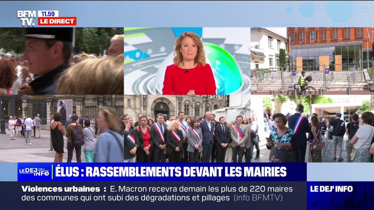 Paris, L'Haÿ-les-Roses, Cannes... les images des rassemblements devant les mairies de France