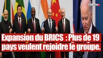 L'occident en panique face à l`expansion rapide des BRICS.