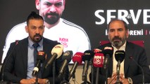 SİVAS - Sivasspor'da Servet Çetin dönemi resmen başladı