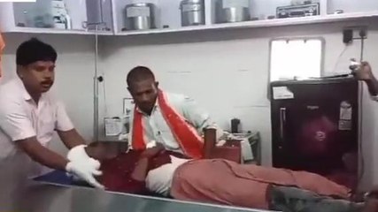 बेगूसराय: ट्रेन की चपेट में आने से युवक हुआ जख्मी, GRP पुलिस ने अस्पताल में कराया भर्ती