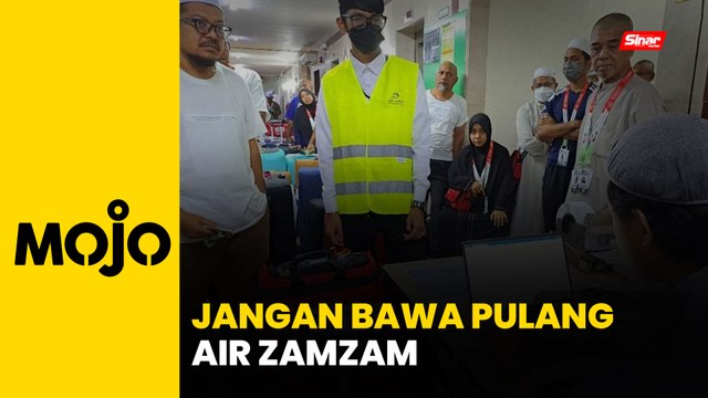 Bawa pulang air zamzam menyalahi peraturan kerajaan Arab Saudi