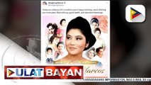 Dating Unang Ginang Imelda Marcos, nagdiwang ng kanyang ika-94 kaarawan