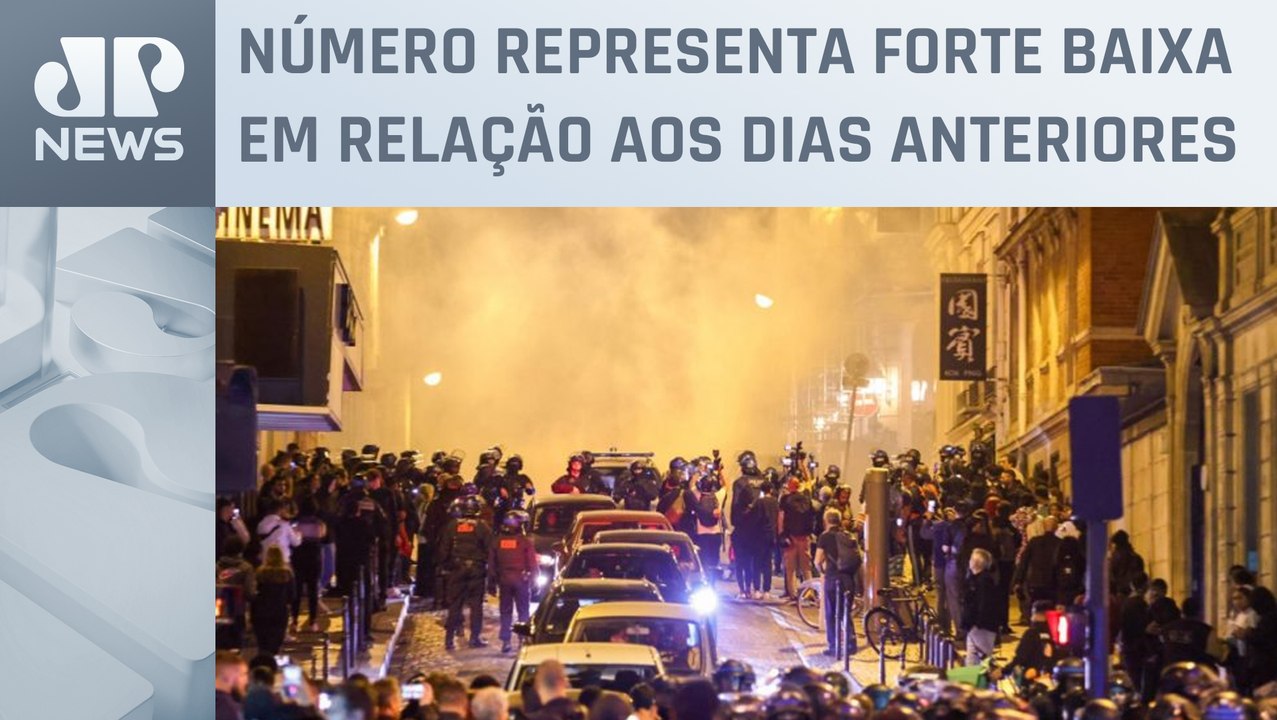 Protestos na França: 157 pessoas são presas em distúrbios noturnos