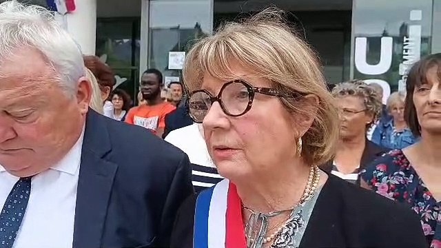 Mobilisation des élus contre les émeutes : Danielle Brulebois, conseillère départementale et député.