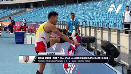 Andre Anura timba pengalaman bersama Juara Eropah, Maxx Hess