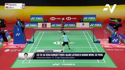 Lee Zii Jia sedia bangkit dibawah jurulatih baru, Wong Tat Meng