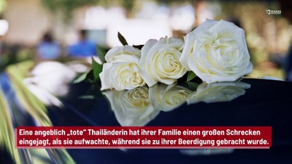 Eine angeblich „tote“ Frau wacht auf dem Weg zu ihrer Beerdigung wieder auf