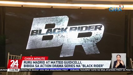 Ruru Madrid at Matteo Guidicelli, bibida sa action drama series na "Black Rider" | 24 Oras
