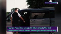 Pochettino arrives at Cobham for first Chelsea training session