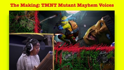 The Making: TMNT Mutant Mayhem Voices / Jackie Chan, Ice Cube