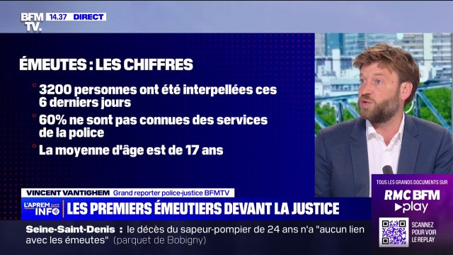 Émeutes: 260 personnes jugées en comparution immédiate
