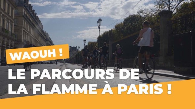 Flamme olympique, découvrez son parcours parisien | Paris 2024 | Ville de Paris