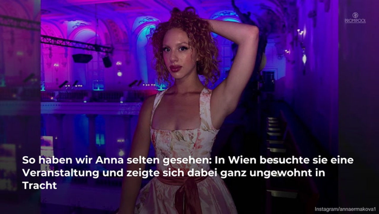 Anna Ermakova: Im Dirndl macht sie eine Hammer-Figur