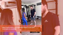 Maíra Cardi e Thiago Nigro malham juntos