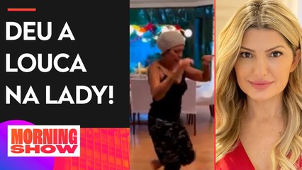 Antonia Fontenelle exibe gingado nas redes sociais