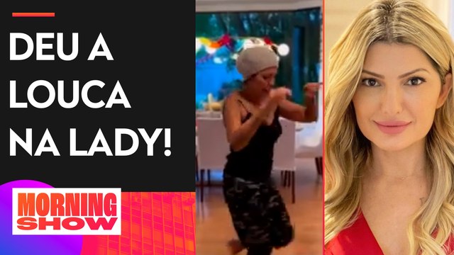 Antonia Fontenelle exibe gingado nas redes sociais