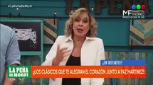 El blooper de Georgina Barbarossa en La Peña de Morfi: se olvidó el nombre de 