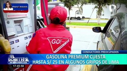 Precio de Gasolina Premium alcanza hasta 25 soles en Lima 🚗 - thumbnail