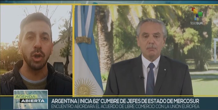 Presidente de Argentina encabeza Cumbre de Jefes de Estado del Mercosur