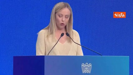 Meloni: "Orgoglio, ottimismo e fiducia. Io li ho tutti e tre"