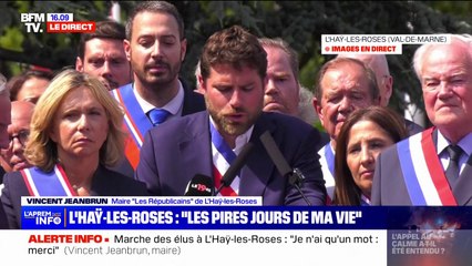 "Ces derniers jours ont été les pires de ma vie", Vincent Jeanbrun, maire de L'Haÿ-les-Roses s'exprime après l'attaque visant son domicile ce week-end