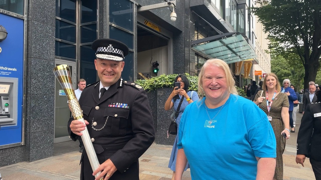 A Baton of Hope UK Tour: Shining a spotlight on suicide prevention