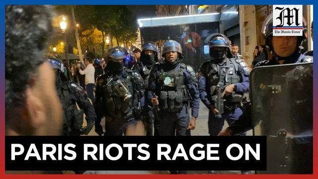 French police evacuate Champs-Elysees amid riots