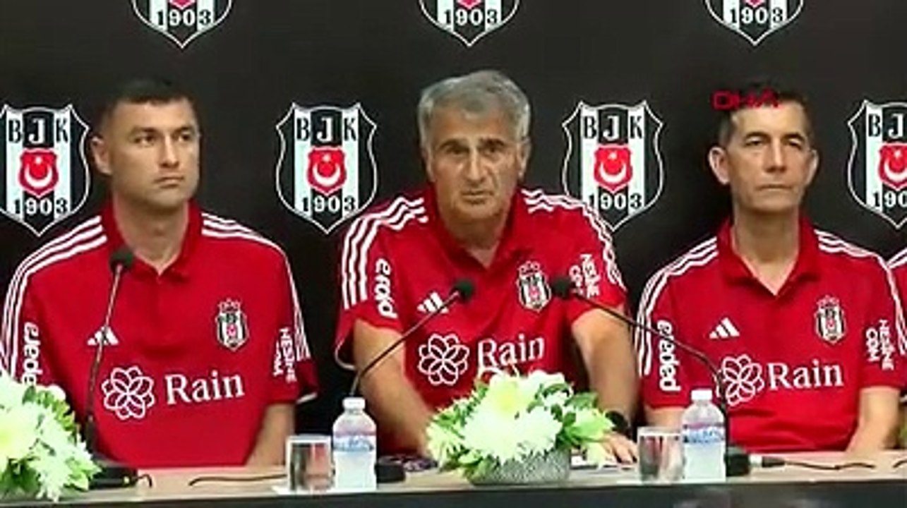 Beşiktaş Teknik Direktörü Şenol Güneş, basın toplantısında açıklamalarda bulundu (1)