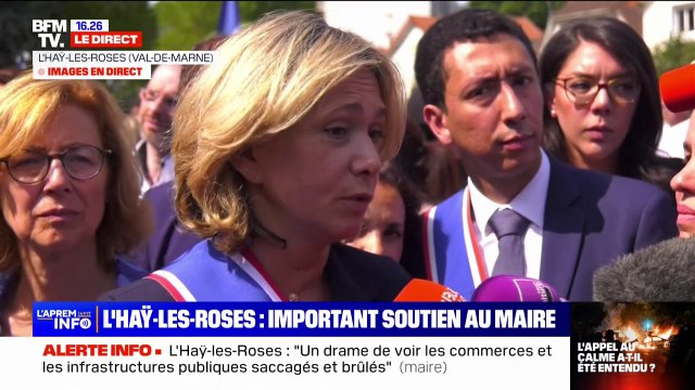 Émeutes: Il n'y a pas d'éducation, ni de justice, sans sanctions efficaces , pour Valérie Pécresse (présidente LR du Conseil régional d'Île-de-France)