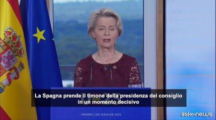 Von der Leyen a Sanchez: Ucraina e business fra le priorit?