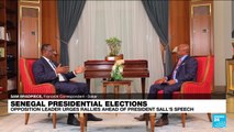 Senegal Presidential Elections: Opposition Leader Urges Rallies Ahead of Presidential Sall's Speech