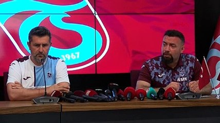 Trabzonspor Teknik Direktörü Nenad Bjelica'nın basın toplantısındaki açıklamaları (1)